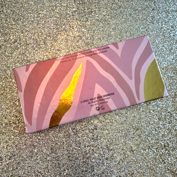 NWOB Violet Voss Cosmetics SunKissed Summer Pigment Palette Glitter Matte - Picture 5 of 9